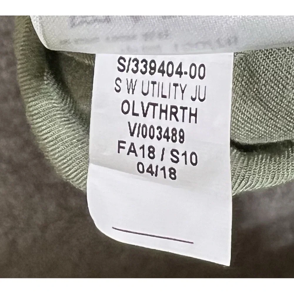 Old Navy Long Sleeve‎ Jogger Leg Utility Jumpsuit Girls Size XL 14 Green Pockets